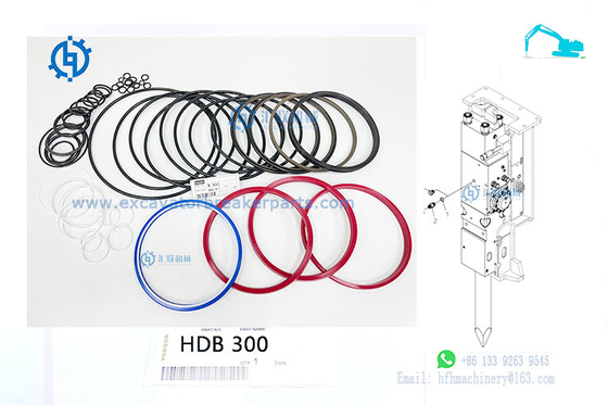 HDB50 HDB70 HDB210 Ekskavatör Silindir Conta Kitleri