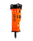 EB150 25-30 Tonluk Ekskavatör Ekipmanları İçin Hidrolik Çekiç Sessizlik Açık Tip Yan Üstten Monteli Kırıcı