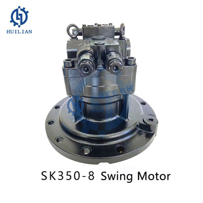 16 Delikli Döner Motorlu Ekskavatör Hidrolik Pompa Motor Parçaları SK350-8 Salıncak Motoru