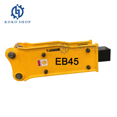 EB45 Üstü Açık Yan Tip 45mm Çaplı Keski Hidrolik Kriko Kırıcı Kaya Çekiç 0.8-1.5 Ton Mini Ekskavatör için