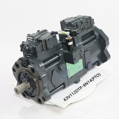 Kawasaki K3V112DTP-9N14 PTO Ekskavatör SH200A3 DX260 Ana Pistonlu Pompa için Hidrolik Pompa Motor Parçaları