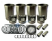 CATEEE Liner Kitleri C6.4 C6.6 C7 C10 C13 C15 C18 E320D Ekskavatör Motor Parçaları İçin Revizyon Conta Takımı