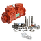 OEM Standart Ekskavatör Hidrolik Pompa Motor yedek parçaları Piston Ana Pompa
